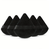3/5/6 Pcs Triangle Powder Puff For Loose Powder Liquid Cosmetic Soft Plush Powder Puff Makeup Foundation Puff Makeup Tool