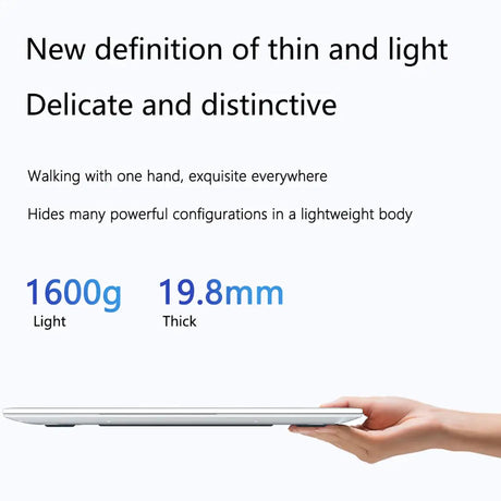 15.6 inch Business Laptop Intel N95 16GB RAM 1024GB SSD Cheap Portable Laptop With Fingerprint Bluetooth Camera for PS Office - Lootquake