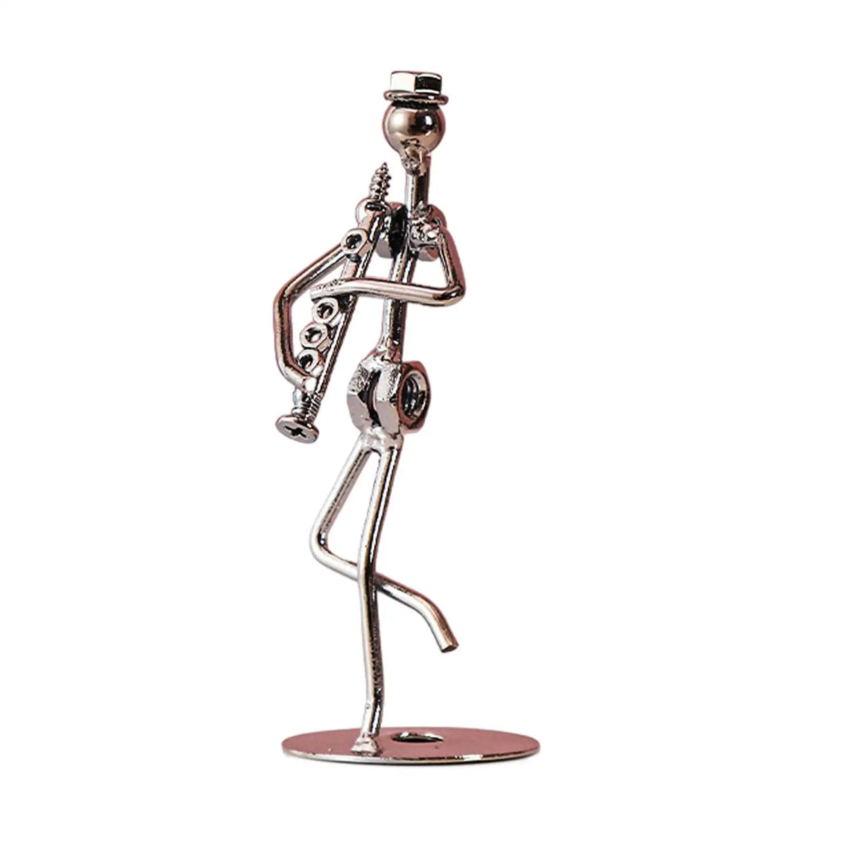 Musical Man Statue Musician Tabletop Figurine for Tabletop Spring Office