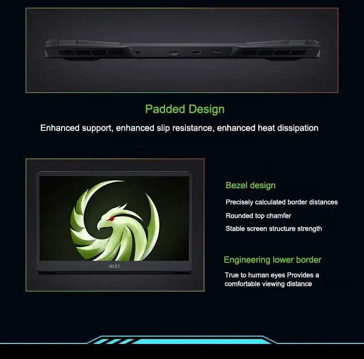 MSI Alpha 17 Gaming Laptop 17.3 Inch QHD 2.5K 240Hz IPS Screen Notebook AMD Ryzen R9-7940HX 16GB 1TB RTX4070 Gaming Computer PC - Lootquake