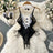 Red Christmas Sexy Lingerie Shawl Set Halter Jumpsuit Lace-up Cosplay Costume New In Women Clothes Skinny Bodysuit Suit Hotsweet - Lootquake