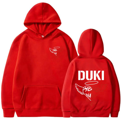 Rapper Duki Modo Dlablo Band Merch Hoodies Mens Women Clothing Fashion Hip Hop Oversized Sweatshirts Vintage Hip Hop Pullovers - Lootquake