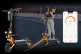 YUME X11+ Electric Scooter 6000W 60V 30Ah Battery Dual Motors 11inch Tires 90KM Max Mileage 150KG Max Speed 95km/h E-Scooter