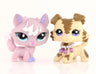 Mini 2pcs Lot Pet Shop Dogs and Cats Collectable With Accessories Best Gift For Kids Toy - Lootquake
