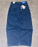 New Harajuku Hip Hop Cartoon Y2K Big Boy Jeans Women Graphic Embroidery Baggy Jeans Pants High Waist Wide Leg Trouser Streetwear - Lootquake