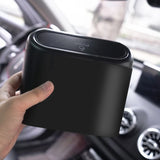 ABS square garbage bin, car mini garbage bin, suspended car dust storage box