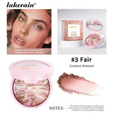 Matte Face Foundation Bronzer Pressed Powder Compact Long Lasting Oil Control Translucent Loose Setting Powder For Face Makeup