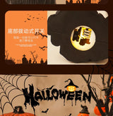 NEW Halloween Decorations, Ghost Tree Stumps, Small Ornaments, Terrifying Ghosts, Bedroom Scene Decorations, Lights
