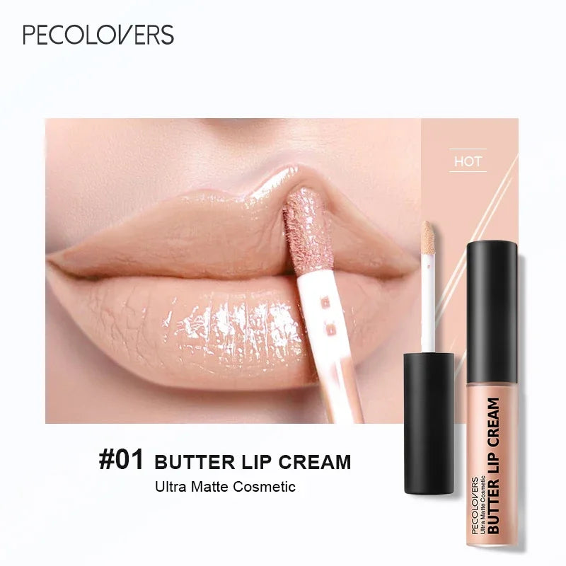 1PC Mild Texture, Highly Pigmented, Non-sticky, Moist and Glossy, Long-lasting Lip Glaze Lipstick, Perfect Gift Series for Girls