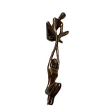 Man Lifting Woman Figurine Art Statue Lover Sculpture Ornament Home Desktop Decor Dancing Couple Sculpture Art Creative Artwork