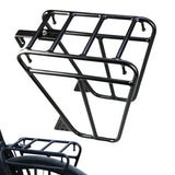 Cycling Cargo Rack Luggage Touring Carrier Racks Front Pannier Rack for Cycling Equipment Stand Footstock for Enhanced Stability