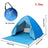 With Door Curtain 2-3Persons Pop Up Beach Tent Automatic Quickly Open Outdoor Camping Tour UV50+ Portable Ultralight Sunscreen - Lootquake