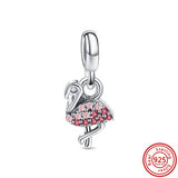 Nuevos anillos de plata 925 con diseño de dos anillos, conectores, dijes, cuentas, compatibles con pulseras originales Pantaro Me, joyería DIY para mujer.