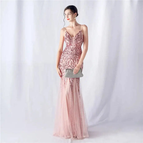 Luxury Youthful Women's Elegant Long Dress Party 2024 Graduation Ceremonies Prom Evening Formal on Sale Clearance Summer Fashion - Lootquake