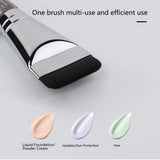 1 pc Foundation Brush – Thin Face Contour Brush for BB Cream, Foundation Powder, Cream & Facial Mask Makeup Applications