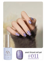 MIANEL 1-12pcs 12ML Mother-of-pearl Textured Gel Nail Polish With Aurora Effect, 2025 New Japanese-style Summer Top Selling