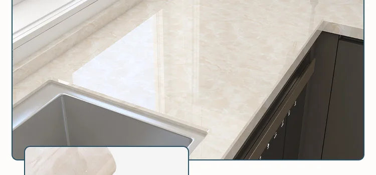 Film autocollant en marbre résistant à l'huile pour cuisine, 40 cm, imperméable, pour plan de travail, rénovation de meubles, carrelage mural