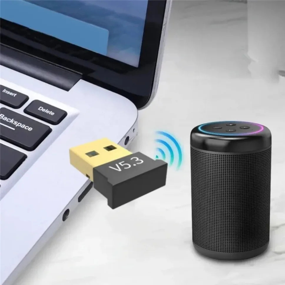 Adaptateur Bluetooth USB Adaptateur Bluetooth sans fil 5.3/5.1/5.0 pour PC portable haut-parleur sans fil récepteur audio émetteur USB