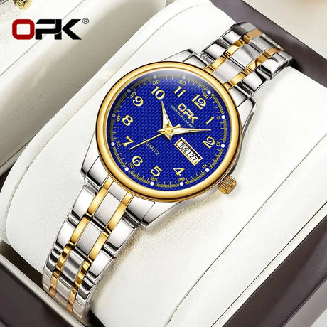 OPK 8110 Watch For Women Quartz Watch Waterproof Classic Luxury Brand Ladies Watch Stainless Steel Strap Watches Reloj Mujer - Lootquake