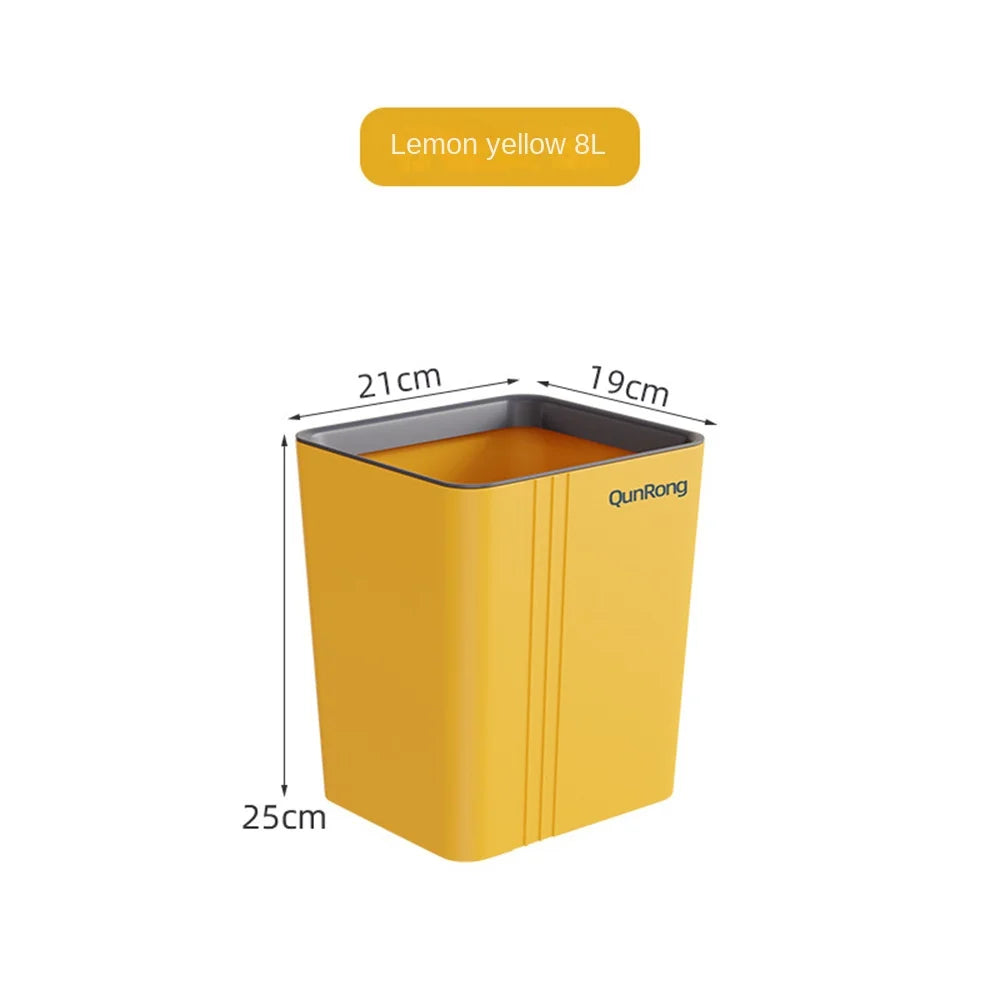 Papelera con sensor de costura estrecha para reciclaje, 8 l, 12 l y 16 l, moderna y minimalista, ideal para limpieza del hogar y cocina.