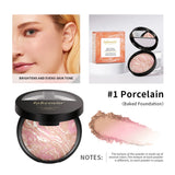 Matte Loose Powder Waterproof Oil-control Matte Full Coverage Face Makeup Makeup Setting Loose Powder Baked Powder Foundation