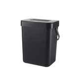 Space-Saving Quiet-Close Trash Can - 3/5L Eco-Friendly Sealed Bin For Kitchen & Office No Electricity Needed