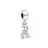 Nuevo dije de rana perezosa de plata 925 con forma de animal, pato, cerdo, oso, compatible con pulsera original, decoración, colgante para mujer, regalo de joyería