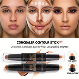 Corrector de contorno facial, bronceador, base de maquillaje, crema de base, cosméticos para mujeres, nuevo