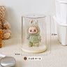 Labubu Pendant Display Box Rotating Transparent Labubu Doll  Storage Blind Box Storage Display Dustproof And Moisture-Proof