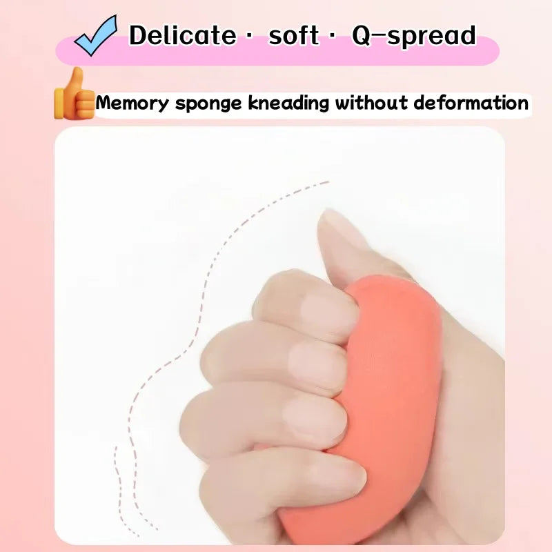 1pcs Make Up Puff Cosmetic Sponge Puff Foundation Powder Professional Makeup Sponge for Women MakeupTools Cosmetic Accessories