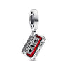 MINISO Charms de plata de ley 925 para pulseras originales de Harry Potter de 3 mm, colgantes para mujer, joyería DIY, regalos