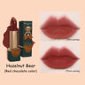 Flower Knows Love Bear Series Matte Moisturizing Lipstick Silky Smooth Renewal Natural Lip Makeup Professional Cosmetic Women
