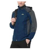 Men Autumn Jacket Camping Hiking Trekking Windbreaker Waterproof With Hood Spring Outdoor Sports Travel Climbing Coats