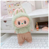 Vêtements de poupée Labubu, ensemble sweat à capuche et pantalon tendance, accessoires pour poupées Labubu Idol V1 V2, peluche universelle de 15/17 cm