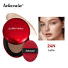 Base de maquillaje en cojín con protector solar Lakerain, resistente al agua, de larga duración, iluminadora, en crema, para mujer, maquillaje facial, cosmética coreana.