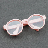 Lunettes en plastique transparentes Labubu de 6,5 cm pour poupées BJD 1/8, 1/6, 1/3 et 1/4, pour poupées Labubu MSD en peluche EXO