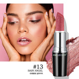 Makeup Non-sticky Non-fading Lipstick Pearlescent Long-lasting Moisturizing Fine Glitter Lip Gloss Hydrating Waterproof Lips Hot