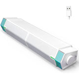 Enceintes Bluetooth pour PC de bureau, barre de son pour PC de jeu, filaire, alimentée par USB, superbe son stéréo, avec éclairage LED