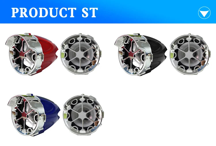 Altavoz Bluetooth para motocicleta con amplificador de salida de 2,1 A, reproductor de música MP3, sirena de alarma antirrobo, altavoz estéreo USB, radio FM MT730