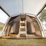 MOBI GARDEN Camping LS4 Tunnel Tent Living Shell Tent Large Blow Tent Invite Space Two Bedrooms - Lootquake