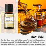 Huile parfumée EUQEE 10 ml, noix de coco, vanille, chewing-gum, pour la fabrication de bougies, de savons, de gâteaux au café et de bois de cèdre. Huiles aromatiques de qualité supérieure.