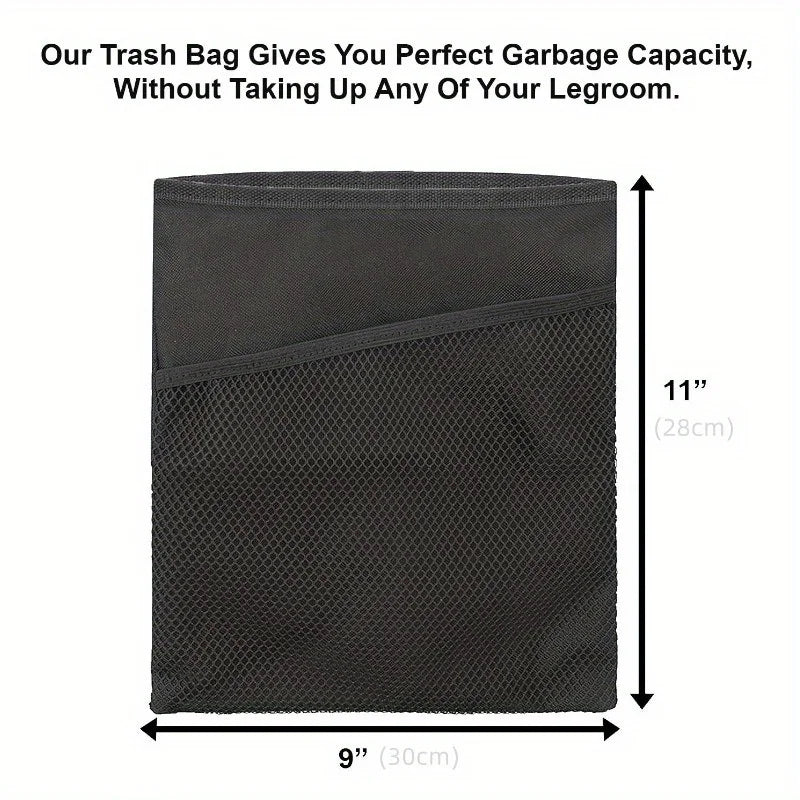 Cubo de basura para coche, bolsa de basura, organizador para el respaldo del asiento, bolsa de bolsillo para artículos diversos