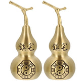 Gourd Craft Shui Feng Decor Statue Chinese Ornament Wealth Figurine Hu Lu Fengshui Desktop Lucky Sculpture