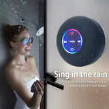 Wireless Bluetooth Speaker IPX4 Waterproof Loudspeaker Long lasting Mini Stereo LED Bathroom Sound Box With Powerful Suction