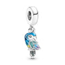 Nuevo dije de rana perezosa de plata 925 con forma de animal, pato, cerdo, oso, compatible con pulsera original, decoración, colgante para mujer, regalo de joyería