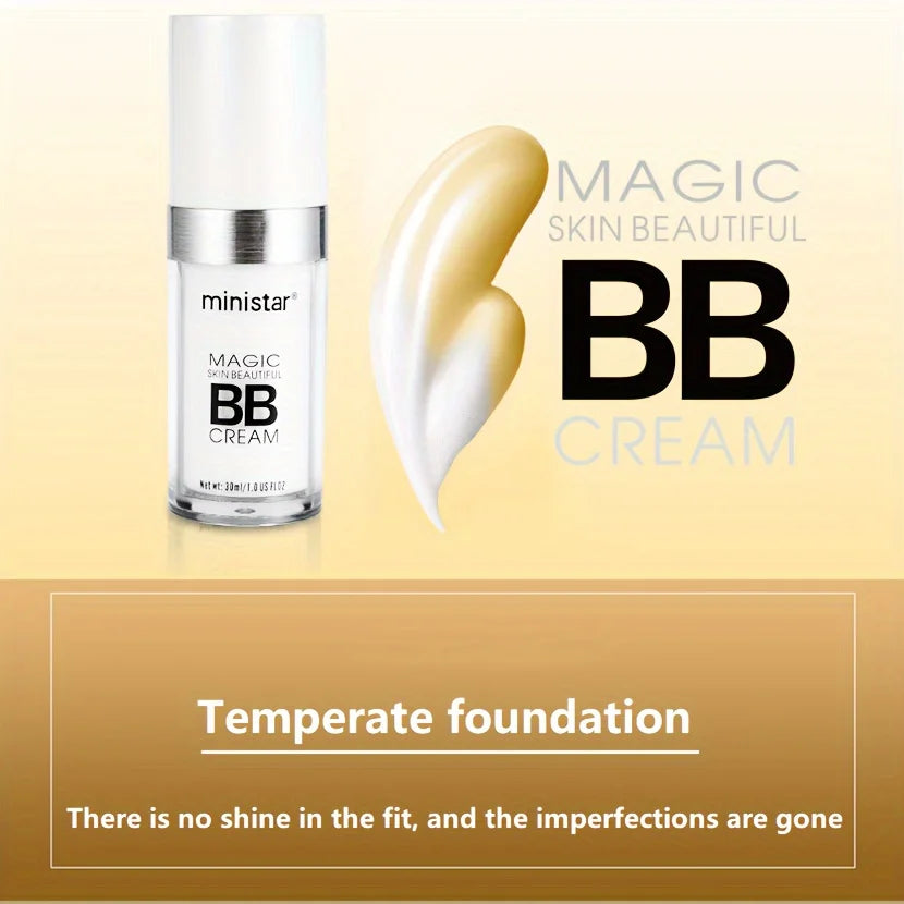 Base de maquillaje líquida que cambia de color, oculta arrugas y líneas, base de maquillaje BB Cream, corrector, cobertura, fluido hidratante para todo tipo de piel.