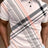 2024 Polo Shirt Polyester Casual Beach Polo Shirts Summer Contrast Striped Printing Shirts Mens Polo Shirts Mens Best For Man - Lootquake