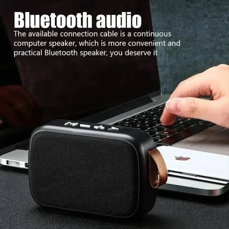Barra de sonido inalámbrica portátil con Bluetooth 5.0, altavoz HIFI deportivo para interiores y exteriores, altavoces personalizados de alta calidad.