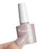 Venalisa Nail Gel Polish 7.5ml #758 Funny Bunny Milky White VIP3 Collection Long Wear Diamond Top Coat Soak Off UV LED Gel Nail