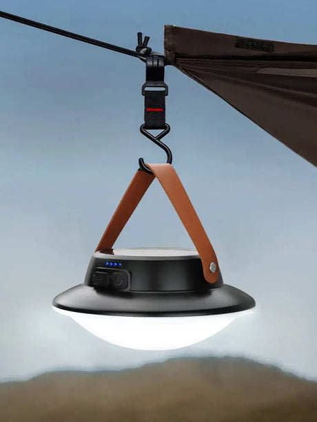 Solar High Power LED Camping Light 3 Modes Rechargeable Portable Lanterns Outdoor Emergency BBQ Waterproof Tent Lighting Lamp - Lootquake